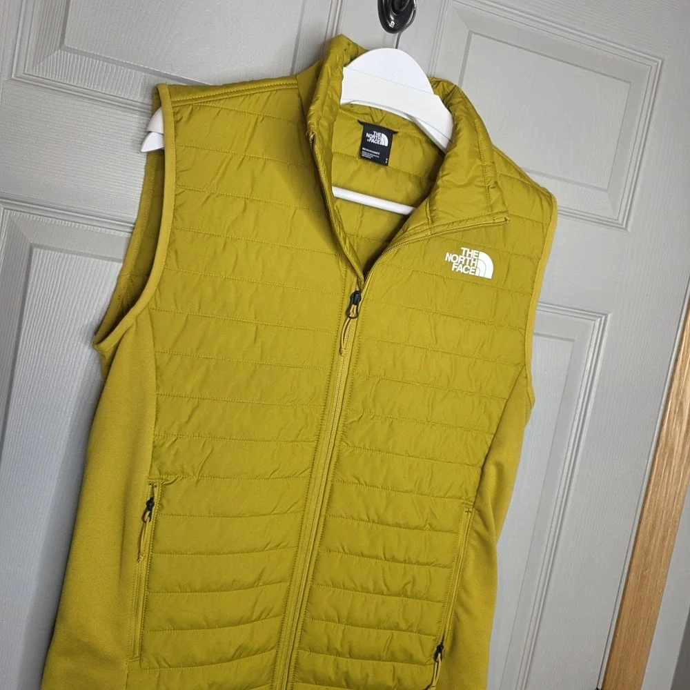 The North Face‎ Canyonlands Vest Sulphur Yellow Hybrid Full Zip Outdoor Gorpcore